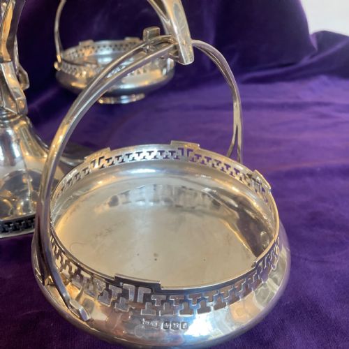 ANTIQUE STERLING SILVER CENTREPIECE WALKER HALL SHEFFIELD1923 - ADDITIONAL PHOTO 12