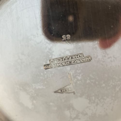 ANTIQUE STERLING SILVER CENTREPIECE WALKER HALL SHEFFIELD1923 - ADDITIONAL PHOTO 14