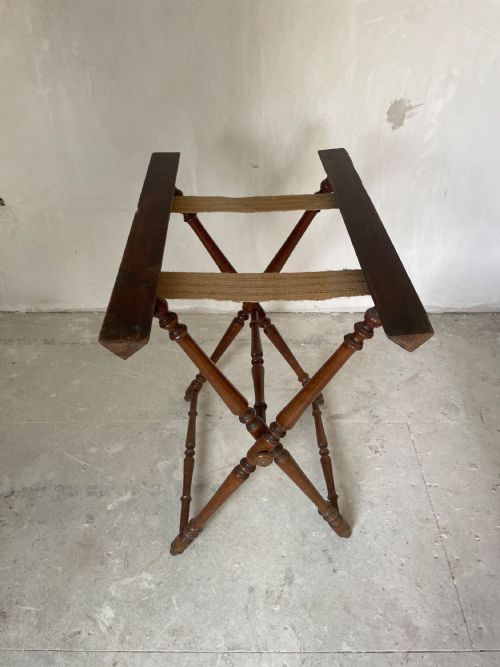 EARLY 19TH C BUTLERS TRAY ON STAND - ADDITIONAL PHOTO 11
