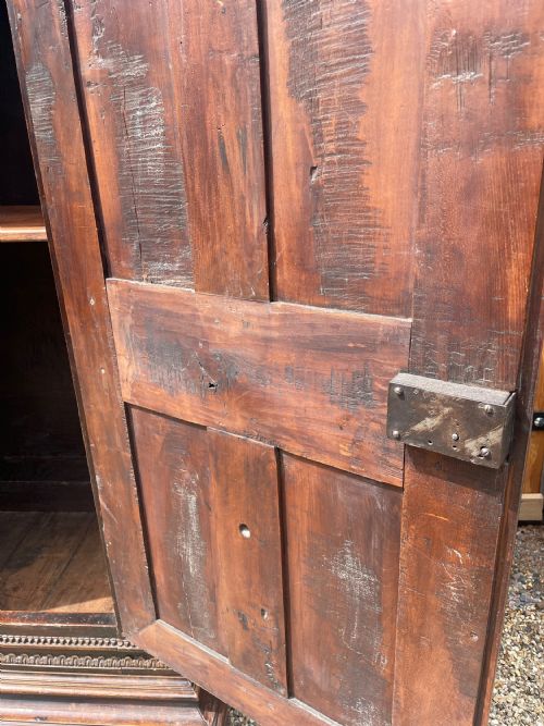 LATE 17THC FRENCH HUGUENOT FRUITWOOD ARMOIRE - ADDITIONAL PHOTO 16