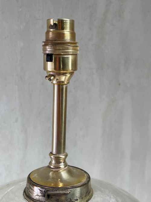 ANTIQUE CORINTHIAN COLUMN TABLE LAMP - ADDITIONAL PHOTO 6