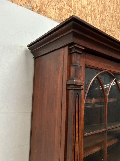 GEORGE IV SOLID ROSEWOOD BOOKCASE - ADDITIONAL PHOTO 6