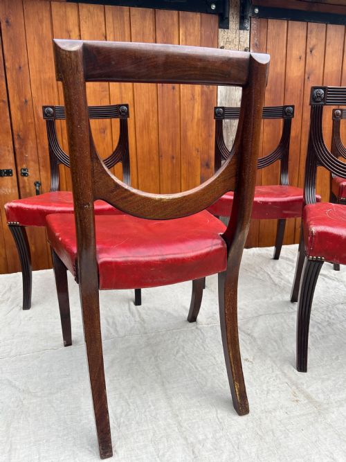 SET OF SIX REGENCY CHAIRS BY GEORGE MADDOX LONDON - ADDITIONAL PHOTO 18