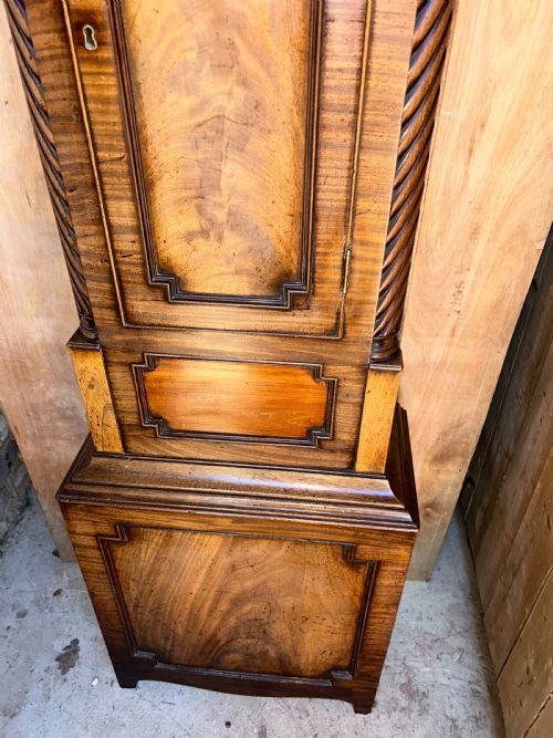 ANTIQUE SCOTTISH LONGCASE CLOCK BY DAVID PETERS OF ARBROTH - ADDITIONAL PHOTO 17