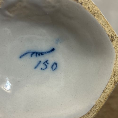 PAIR OF 18THC DELFT VASE FROM THE DE KLAUUW FACTORY - ADDITIONAL PHOTO 9