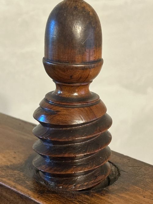 AN EARLY 19TH C FRUITWOOD BOOK PRESS TABLE - ADDITIONAL PHOTO 13