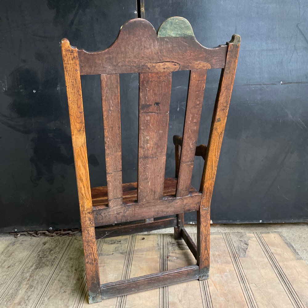 Late 17th century oak armchair View IV