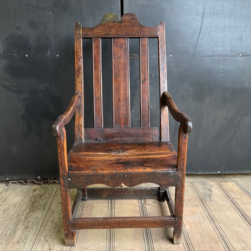 Late 17th century oak armchair View IX