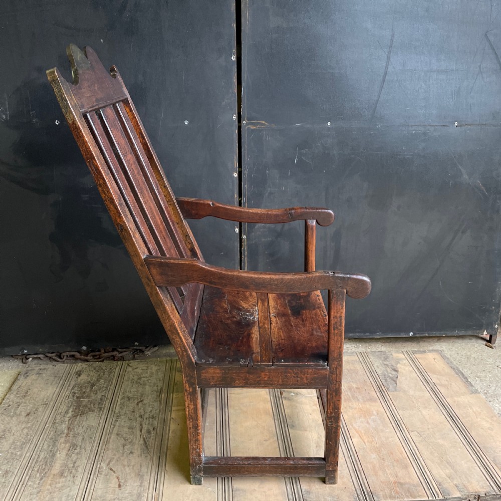 Late 17th century oak armchair View XI