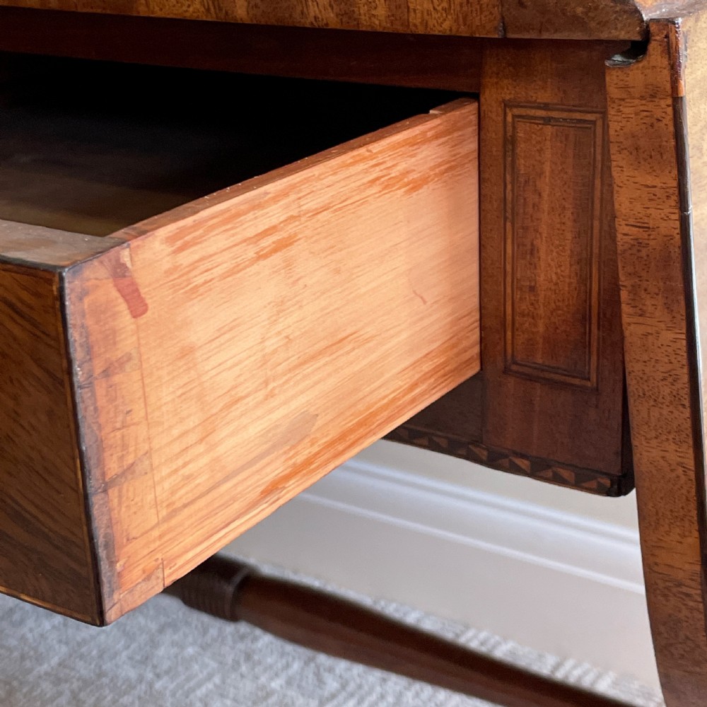 Superb Regency Flame Mahogany Sofa table C1810 View XX