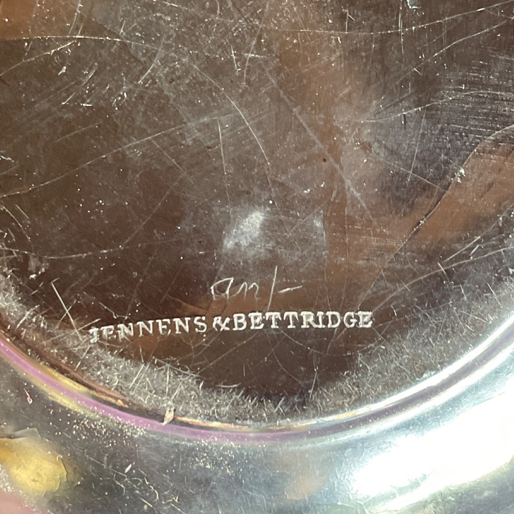 Superb Jennens & Bettridge  Papier Mache  Basket View VI