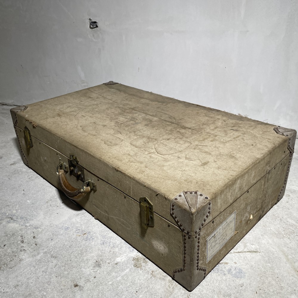 An Art Deco Hermes Suitcase dating from the 1920s 