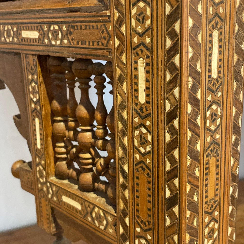 Wonderful Ottoman period Damascus ware Desk View VI