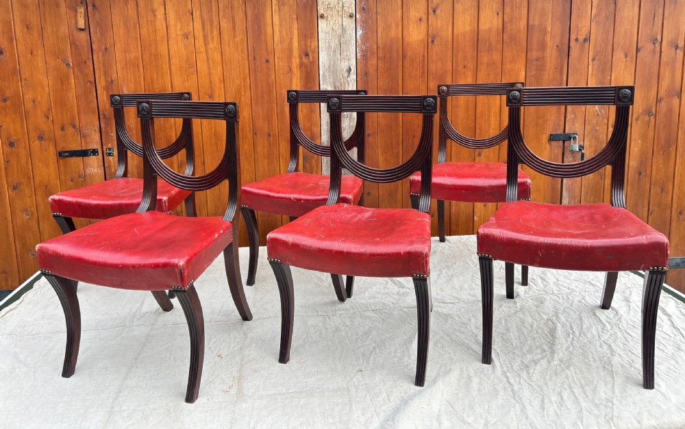  Set of six Regency chairs by George Maddox  London  View VIII