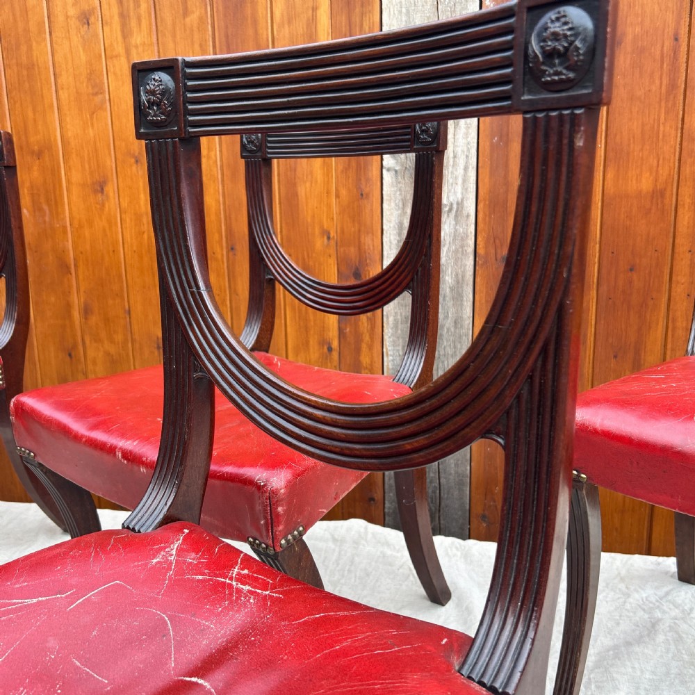  Set of six Regency chairs by George Maddox  London  View IX