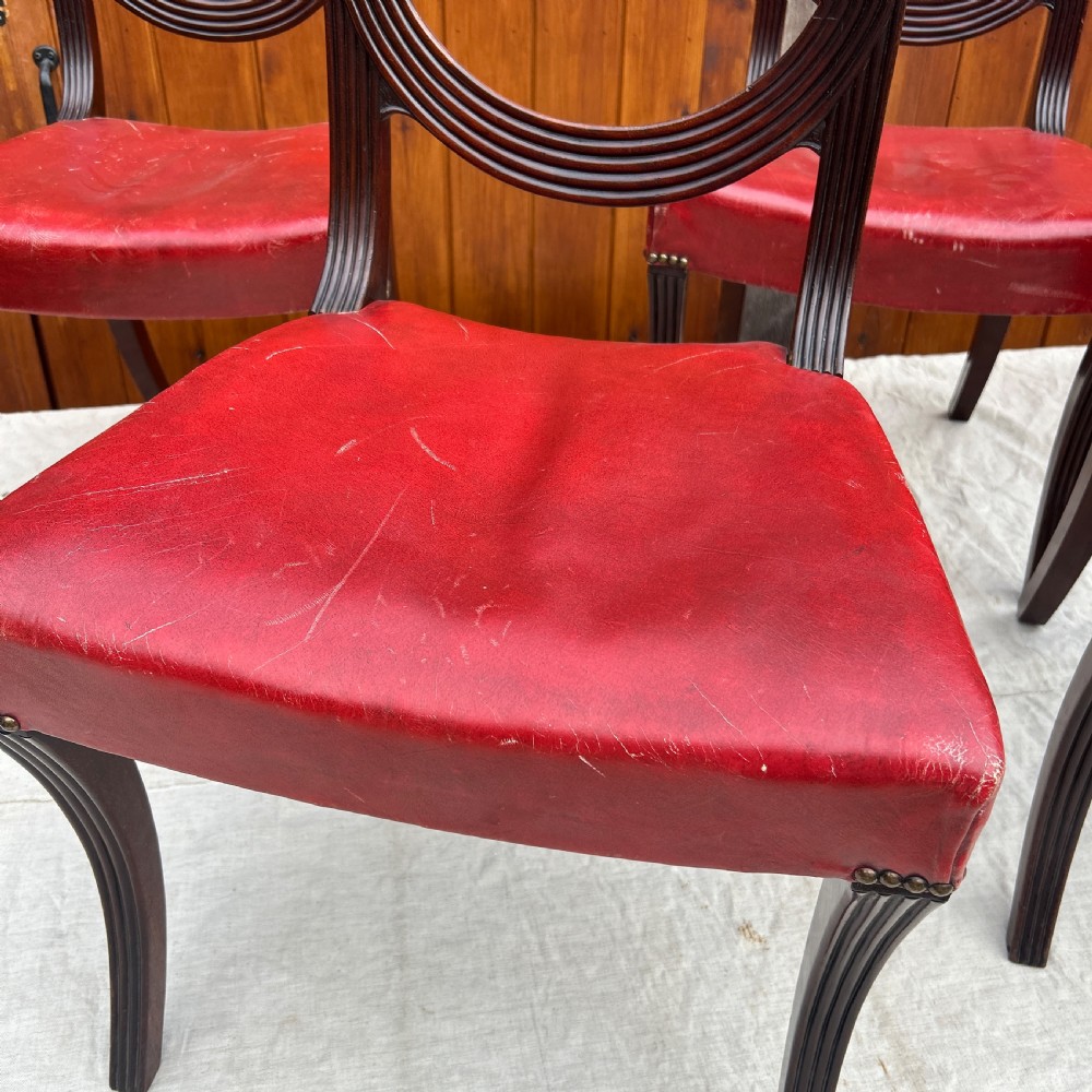  Set of six Regency chairs by George Maddox  London  View X