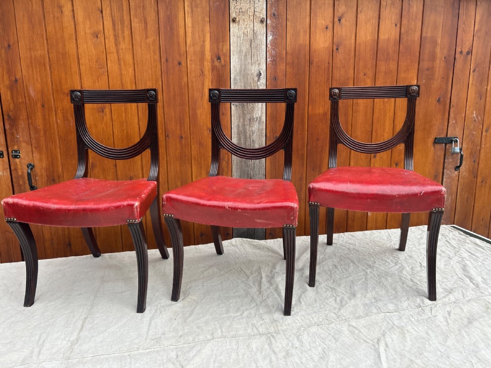  Set of six Regency chairs by George Maddox  London  View XVIII