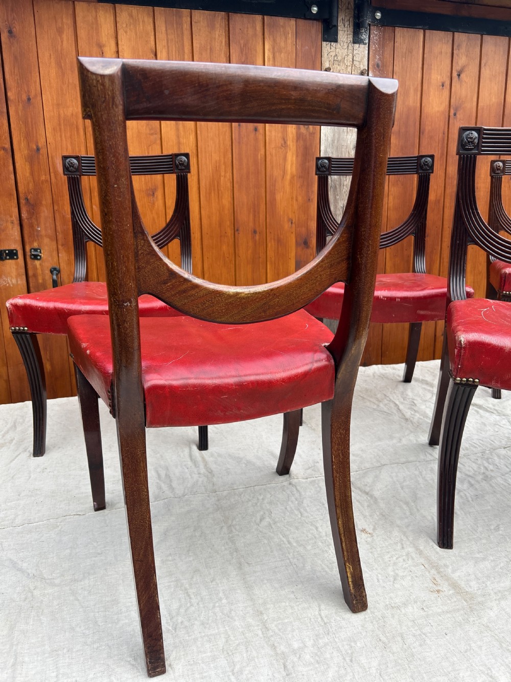  Set of six Regency chairs by George Maddox  London  View XIX