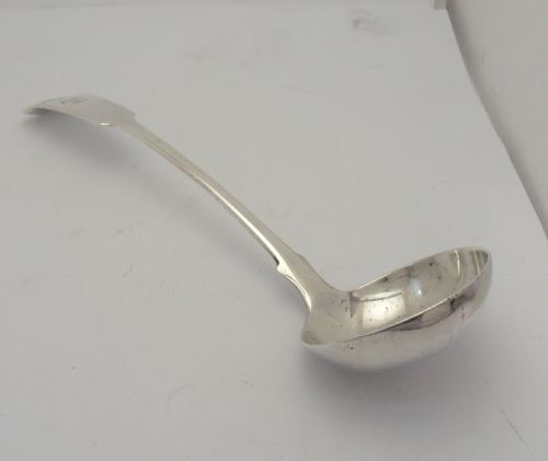 FINE SILVER SAUCE LADLE EDINBURGH 1811 - ADDITIONAL PHOTO 2