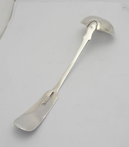 FINE SILVER SAUCE LADLE EDINBURGH 1811 - ADDITIONAL PHOTO 4