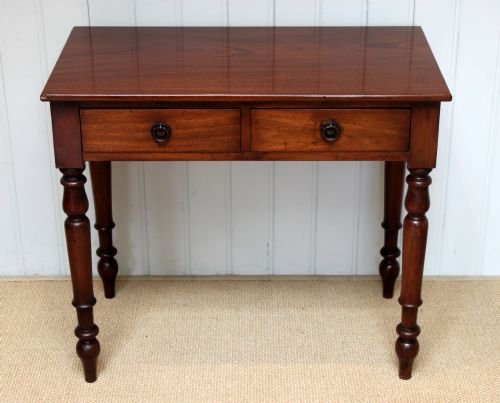 Late Victorian Mahogany Side Table