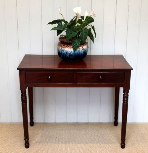 Mid Victorian Mahogany Side Table