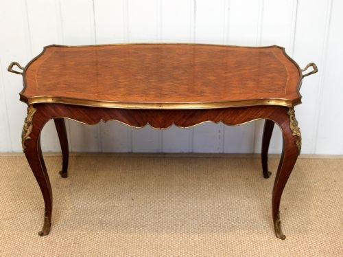 Marquetry and Kingwood Low Table