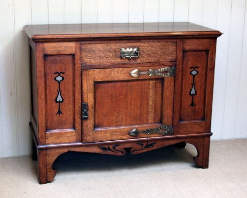 Arts and Crafts Solid Oak Sideboard