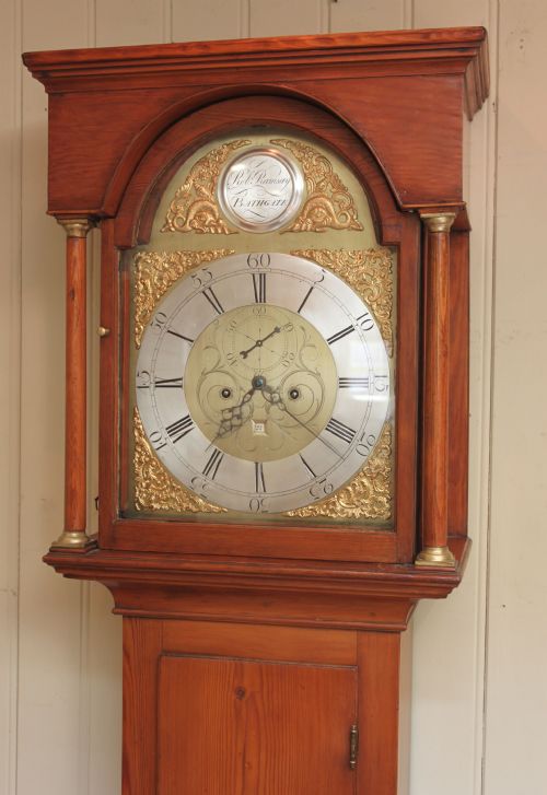 fig 1. Scottish Pine Longcase Clock