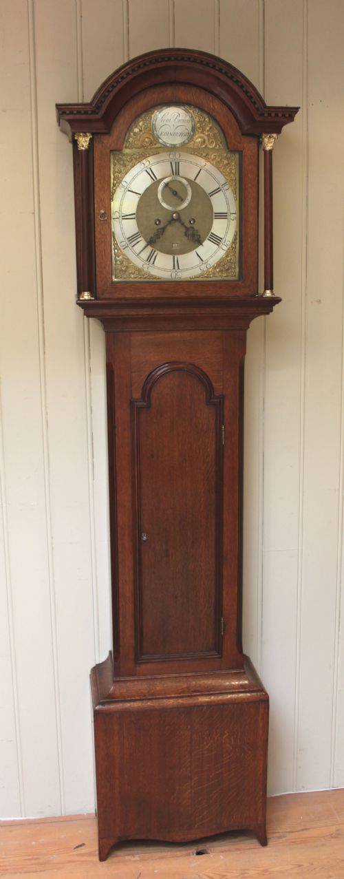 Scottish Oak Longcase Clock