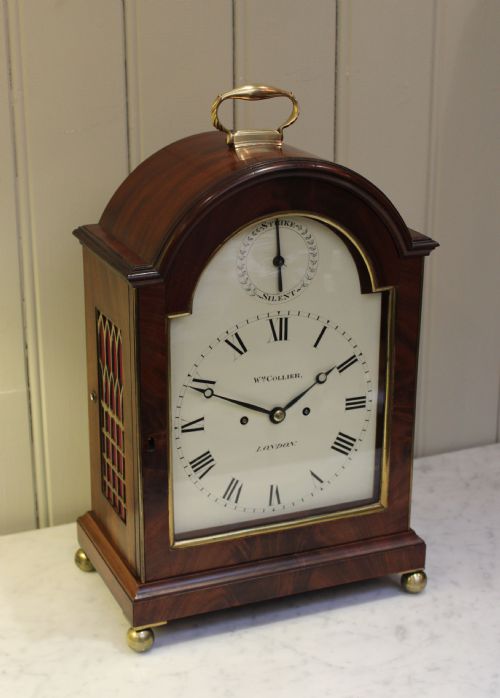 fig 1. Early 19th Century Mahogany Bracket Clock (London, c. 1820)