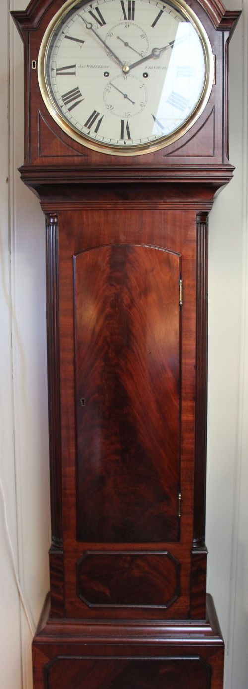 fig 1. Scottish Mahogany Longcase Clock