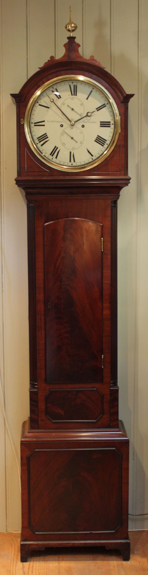 Scottish Mahogany Longcase Clock