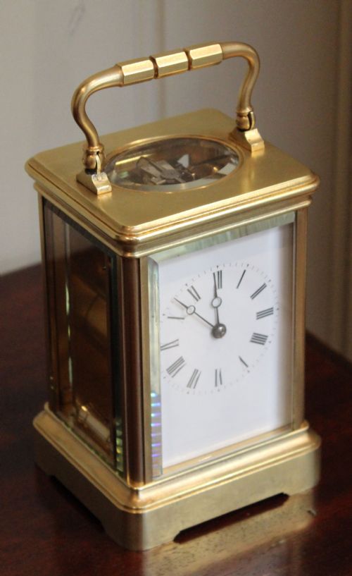 fig 1. Large Timepiece Carriage Clock