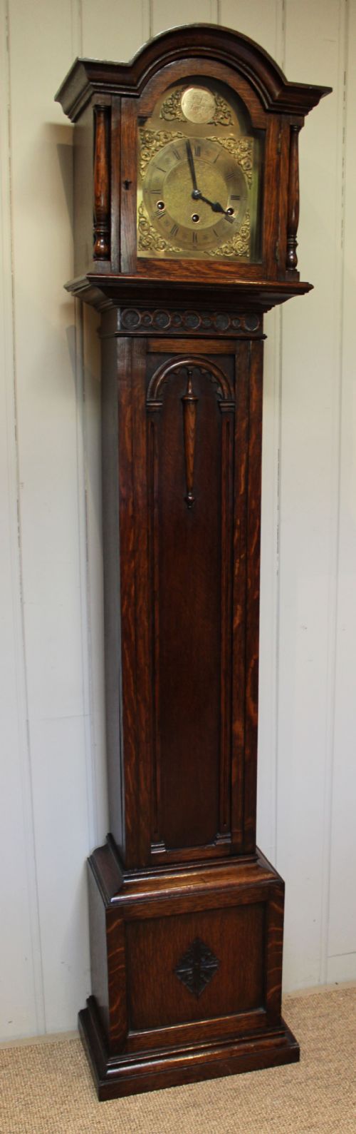 Oak Grandmother Clock