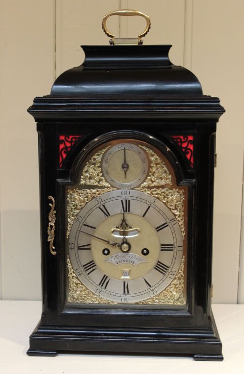 George II Ebonised Bracket Clock (London, C. 1740)