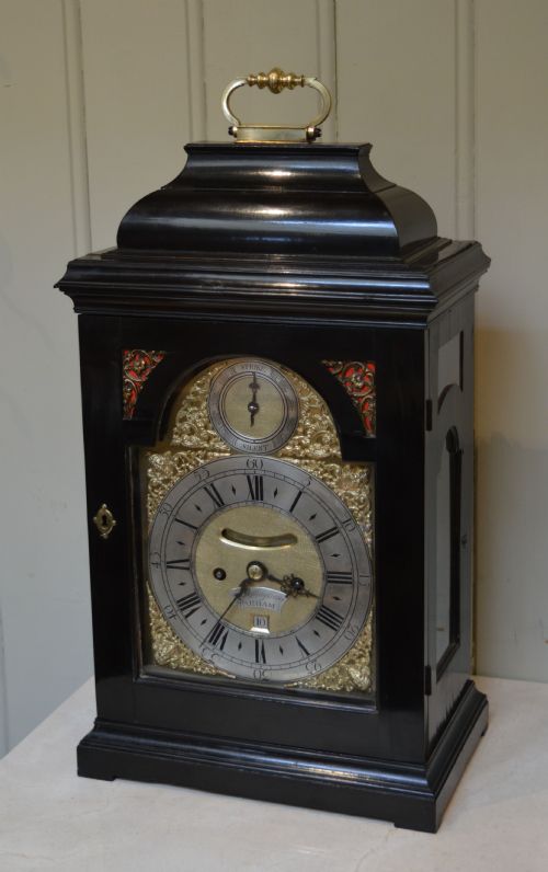 fig 1. George I Verge Bracket Clock (England, c. 1725)