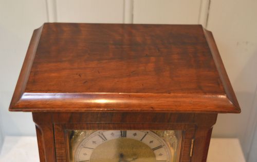 fig 1. Walnut Ting Tang Chime Mantel Clock (Germany, 1890)