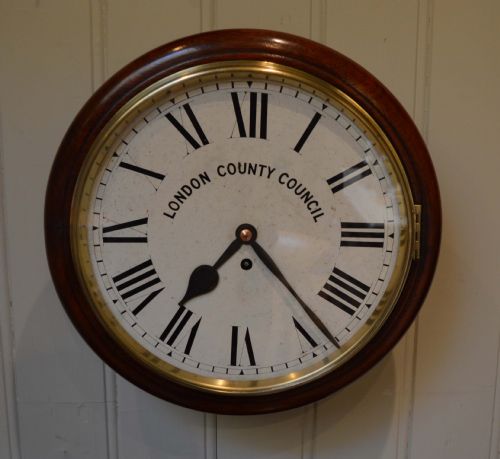 Victorian Fusee Dial Clock with Interesting History (England, 1896)