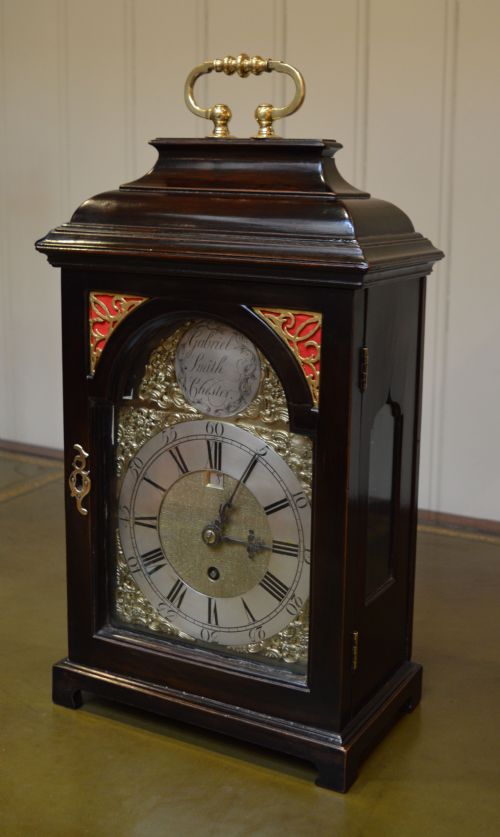 fig 1. Mid 18th Century Timepiece Bracket Clock