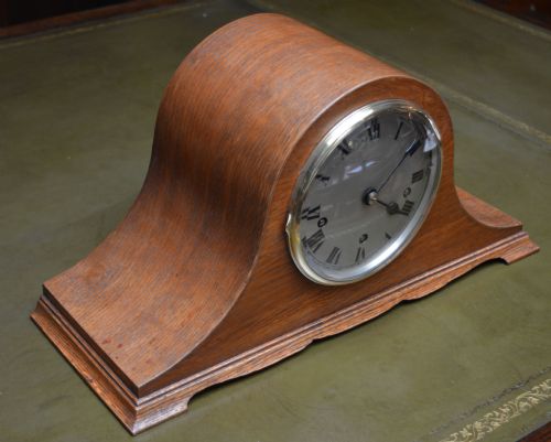 fig 1. Westiminster Chime Napoleon Hat Mantel Clock (England, c. 1920)