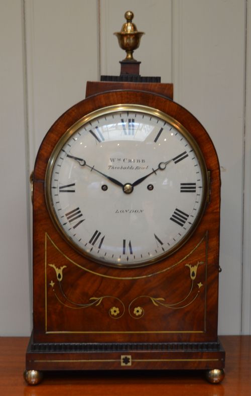 Regency Mahogany Bracket Clock (London, C. 1830)