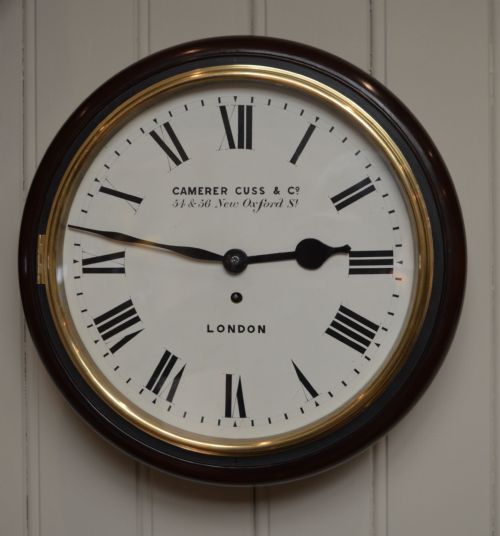 12" Dial Wall Clock (England, C. 1915)