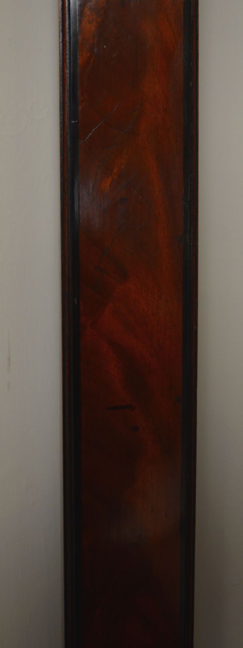 fig 1. Mid 19th Century Mahogany Stick Barometer (London, 1850 to 1852)