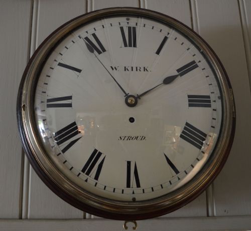 Early 19th Century Convex Dial Clock (England, C. 1820)