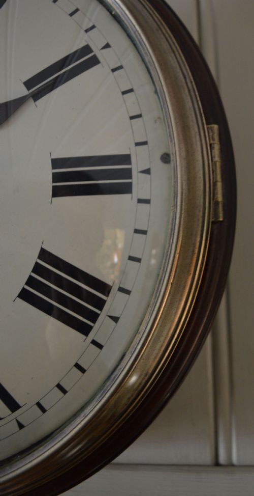 fig 1. Early 19th Century Convex Dial Clock (England, c. 1820)