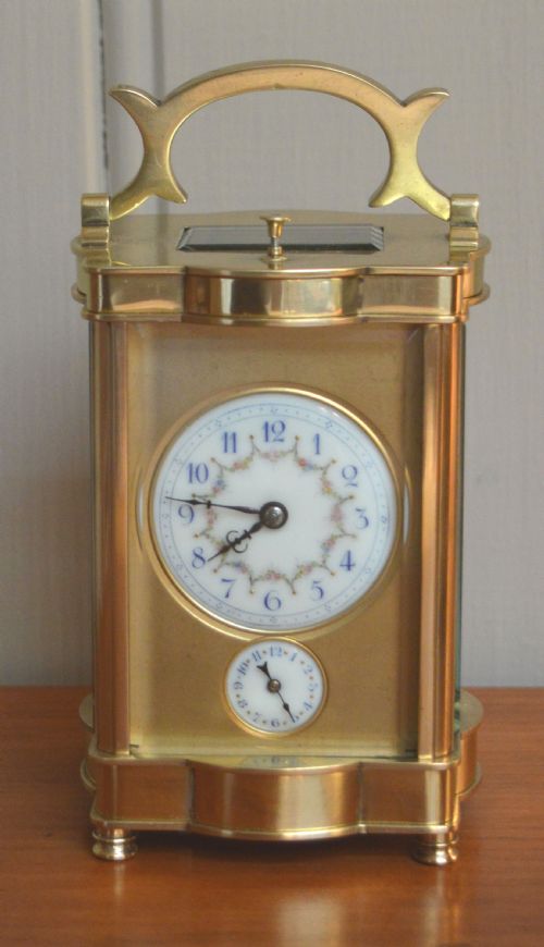 Late 19th Century Grand Sonnerie Repeating Carriage Clock (France, C. 1890)