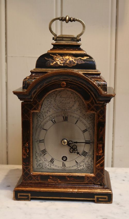 fig 1. Chinoiserie Bracket Clock (Engaland, c. 1920)