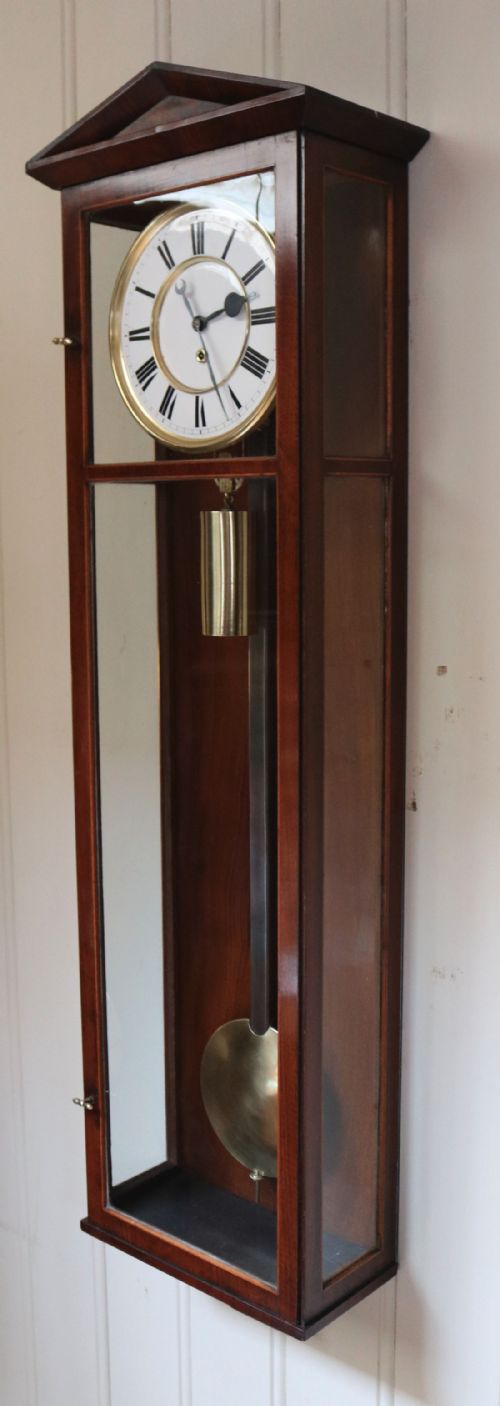 fig 1. Biedermeier Vienna Regulator Clock (Vienna, c. 1850)