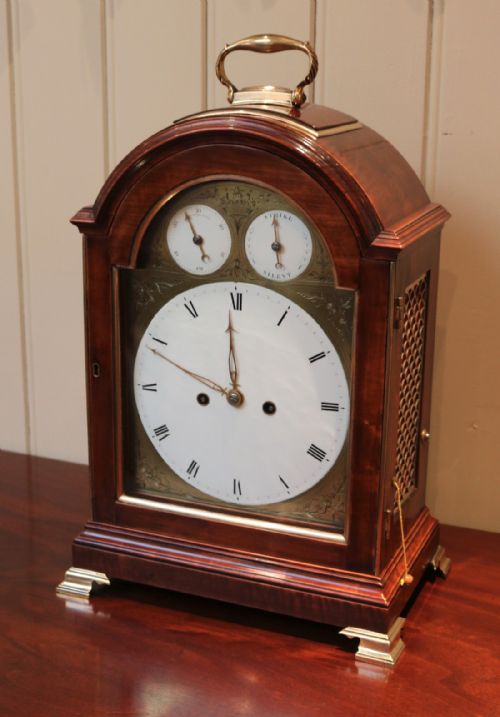 fig 1. Late 18th Century English Bracket Clock (London, c. 1780)